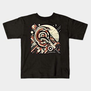 Abstract Animal Snake 1 Kids T-Shirt